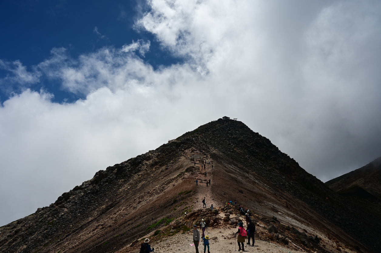 乗鞍岳の剣ヶ峰