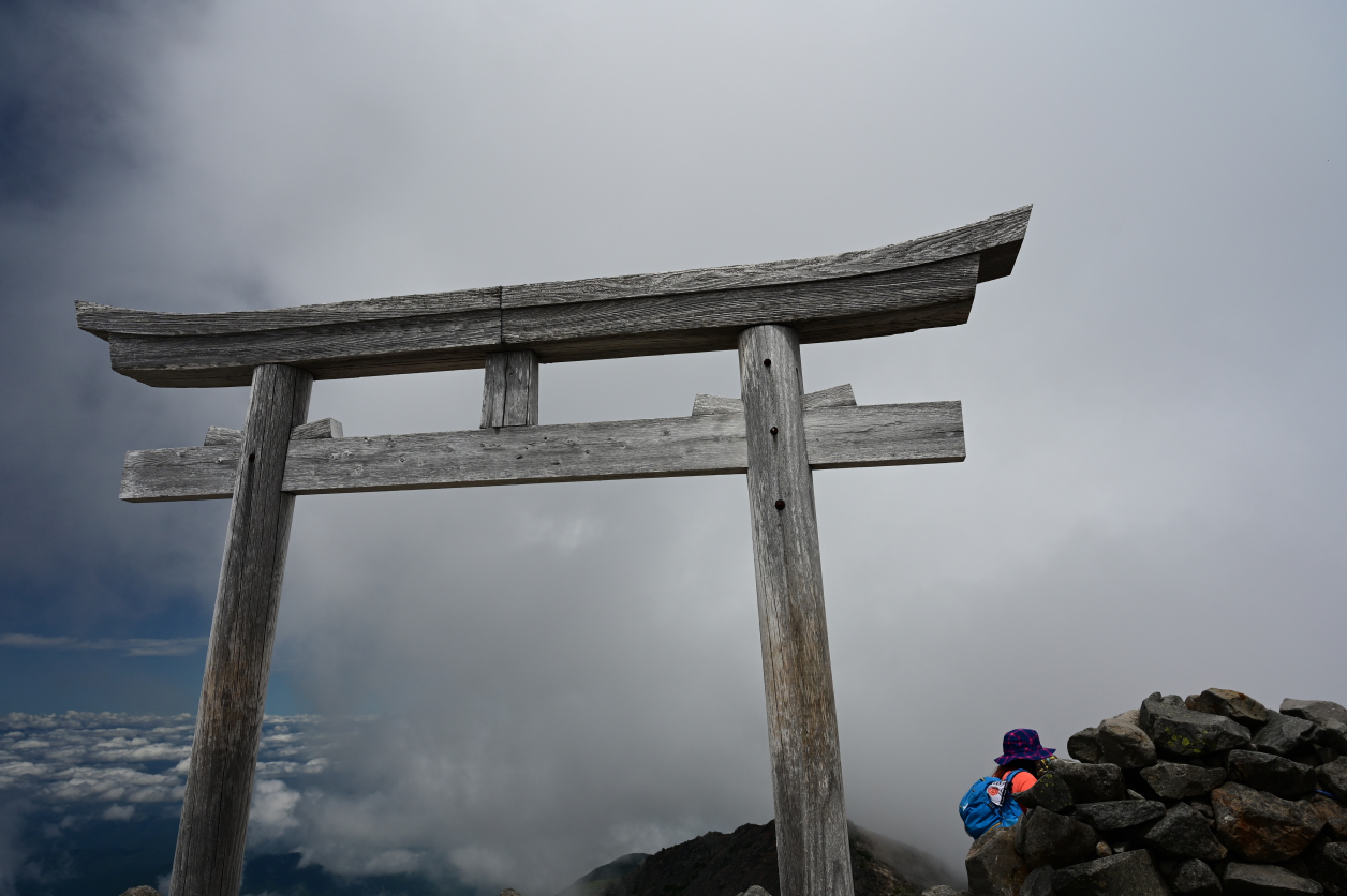 乗鞍岳の剣ヶ峰