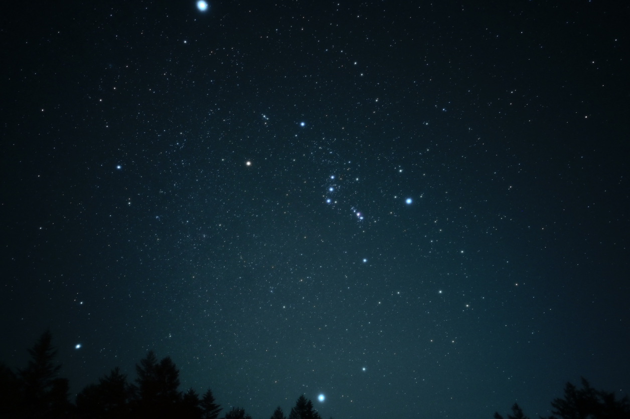 安達太良山の星空