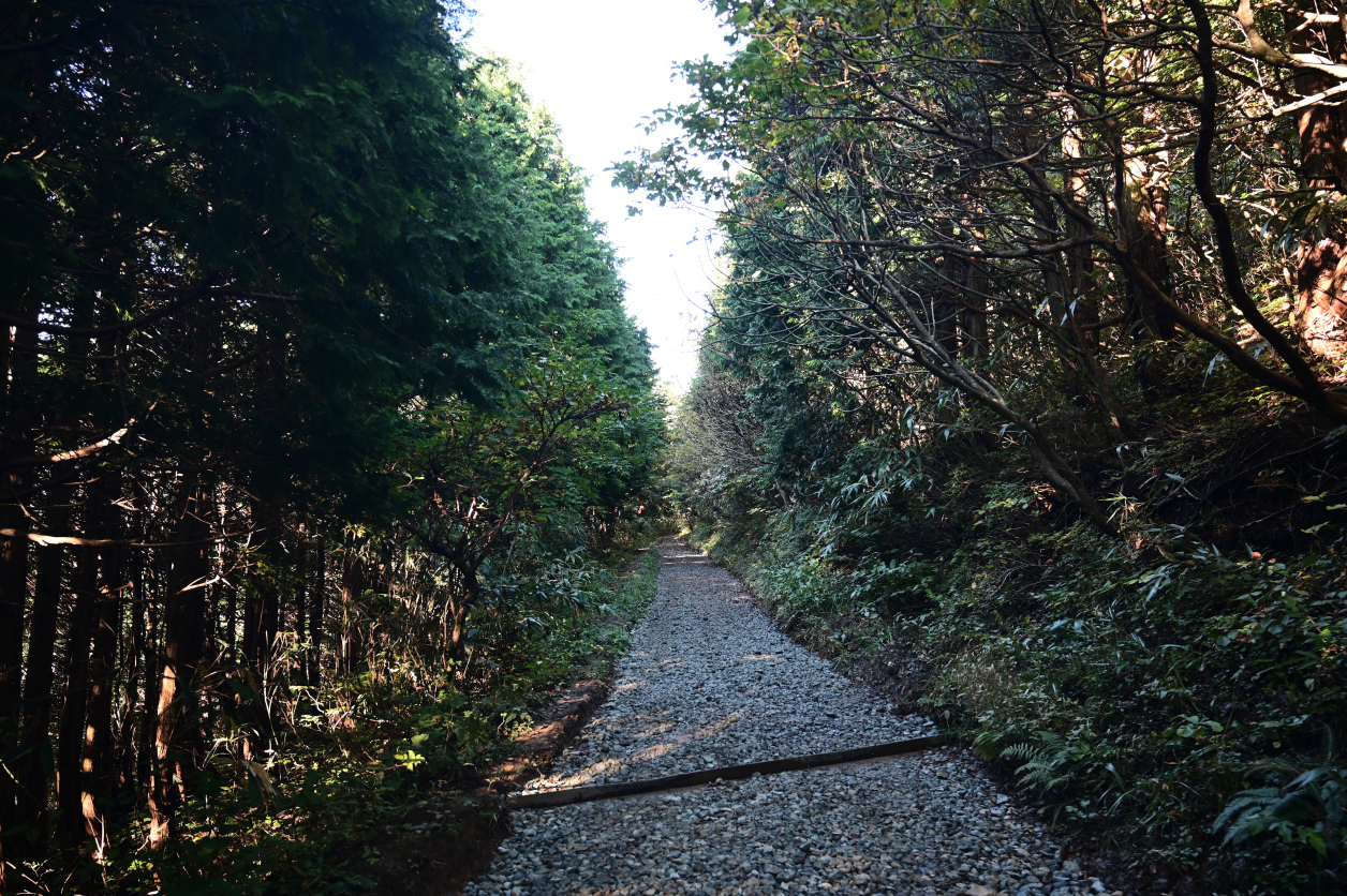 安達太良山の登山道